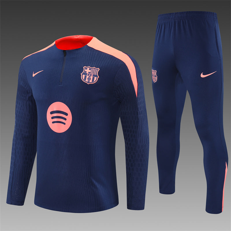 Chándal FC Barcelona - Elegancia Azul y Coral
