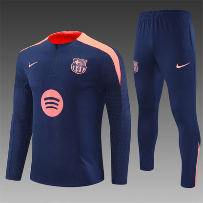 Chándal FC Barcelona - Elegancia Azul y Coral