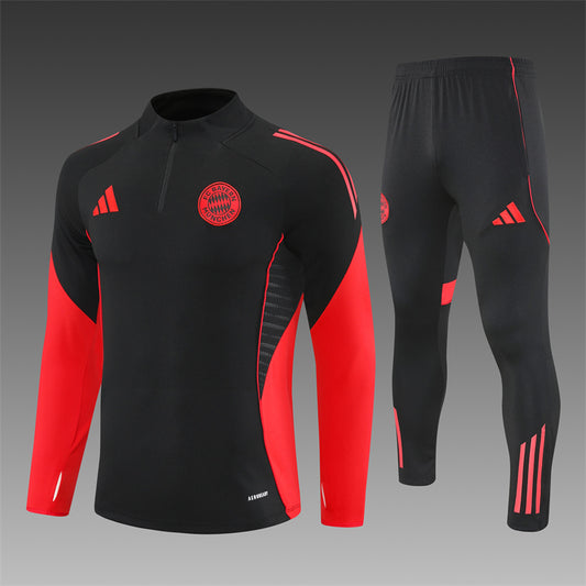 FC BAYERN MÚNICH – CONJUNTO DE ENTRENAMIENTO NEGRO/ROJO 2025/26