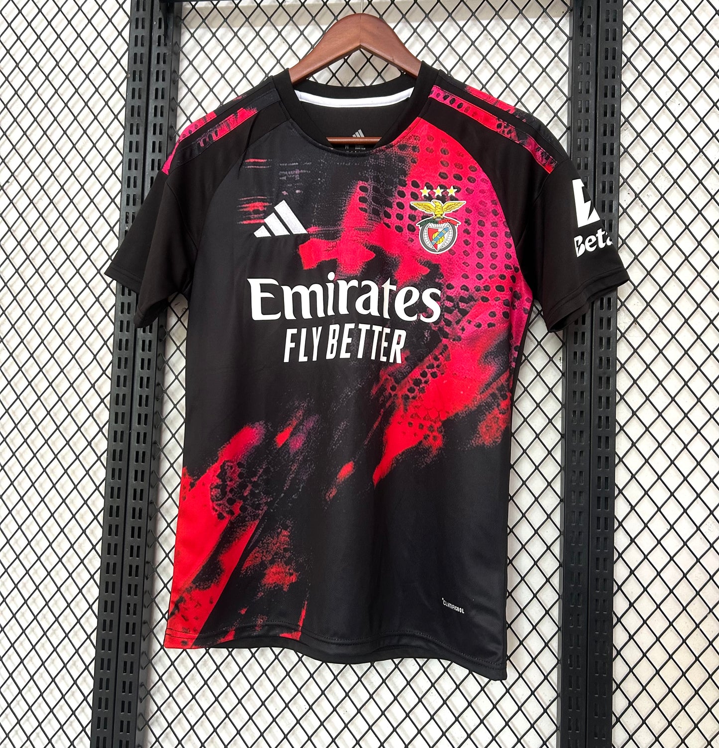 Camiseta Benfica Especial Negra 2026/27 – Adidas – Emirates
