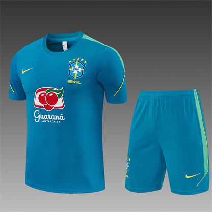 Conjunto Brasil 2026/2027 – Azul Claro Entrenamiento