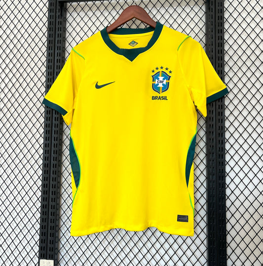 Camiseta Brasil 2025/2026 Local – Amarilla Oficial