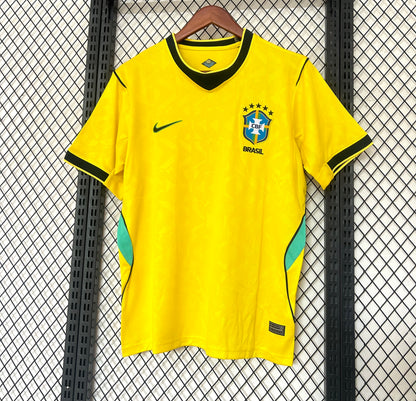 Camiseta Brasil 2025/2026 Local – Amarilla Oficial