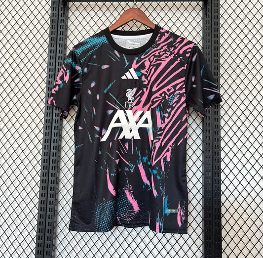 Camiseta Liverpool FC 2026/2027 Edición Especial Negra – Diseño Gráfico Adidas