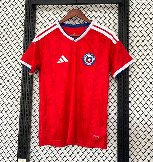 Camiseta Chile 2025/2026 Local – Roja Oficial Estilo Jugador