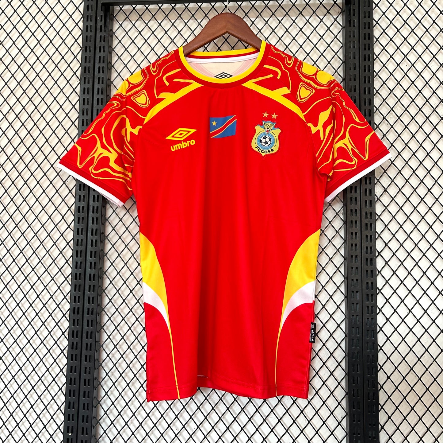 Camiseta RD Congo 2025/2026 Alternativa – Roja Oficial