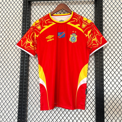 Camiseta RD Congo 2025/2026 Alternativa – Roja Oficial