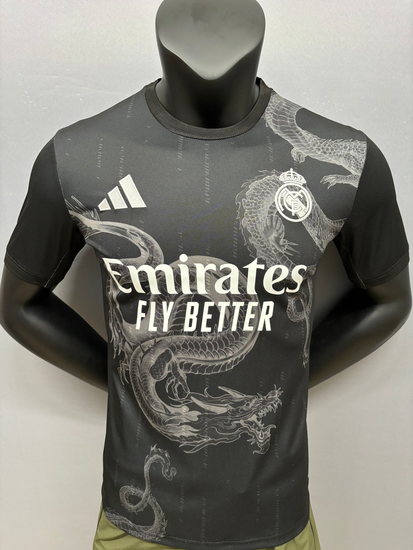 Camiseta Alternativa Real Madrid 2024/2025 - Dragón Negro