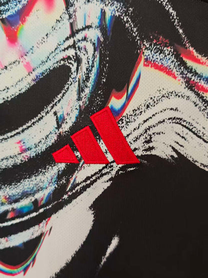 Camiseta Manchester United 2026/2027 Edición Especial Negra – Diseño Gráfico Adidas