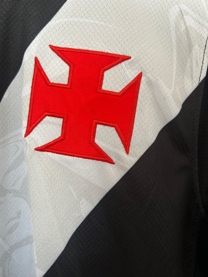 Camiseta Vasco da Gama 2026/2027 Local – Negra con Banda Blanca Oficial Nike