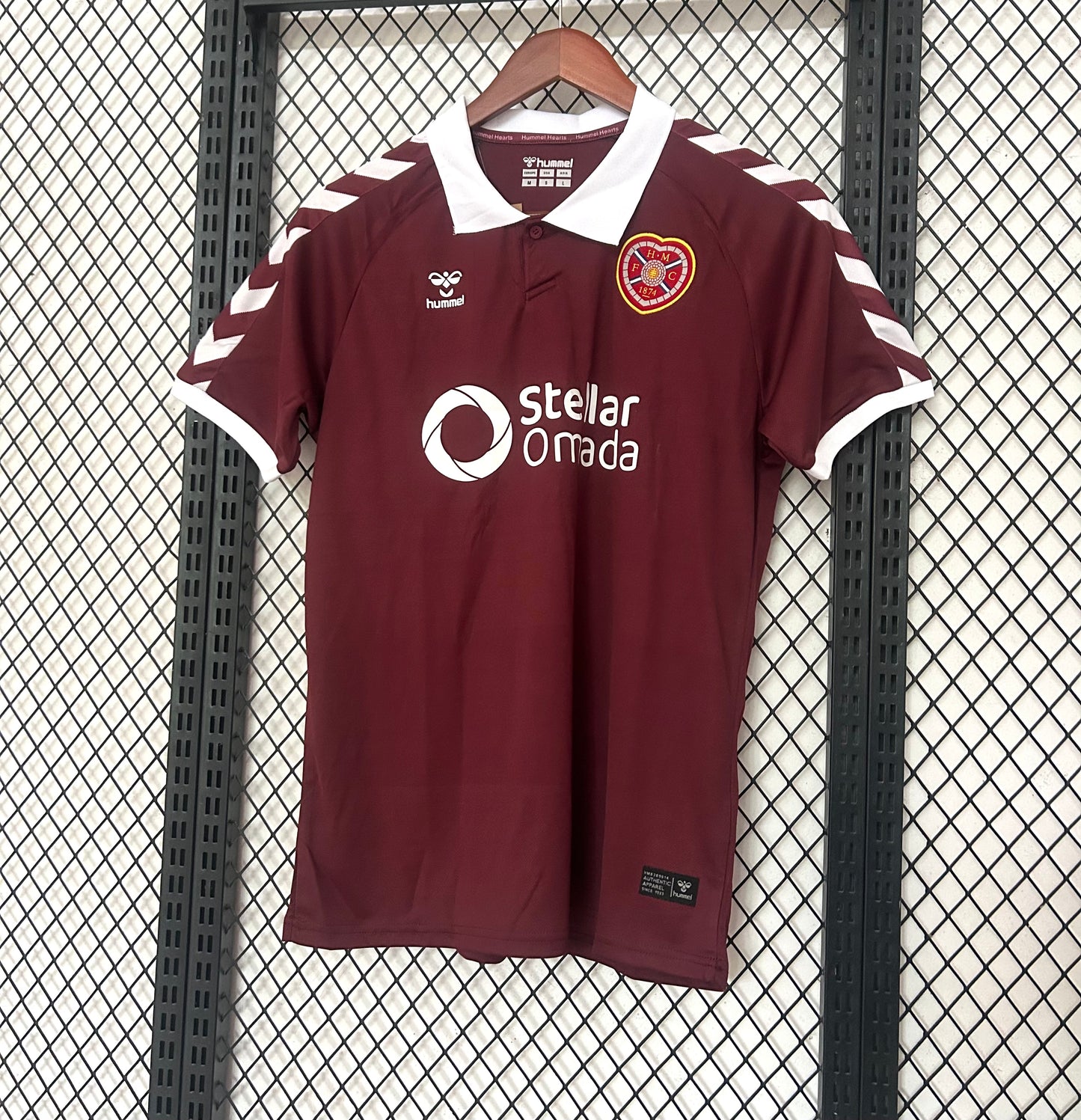 Camiseta Hearts of Midlothian Local Granate 26/27 – Hummel
