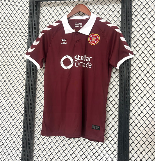 Camiseta Hearts of Midlothian Local Granate 26/27 – Hummel
