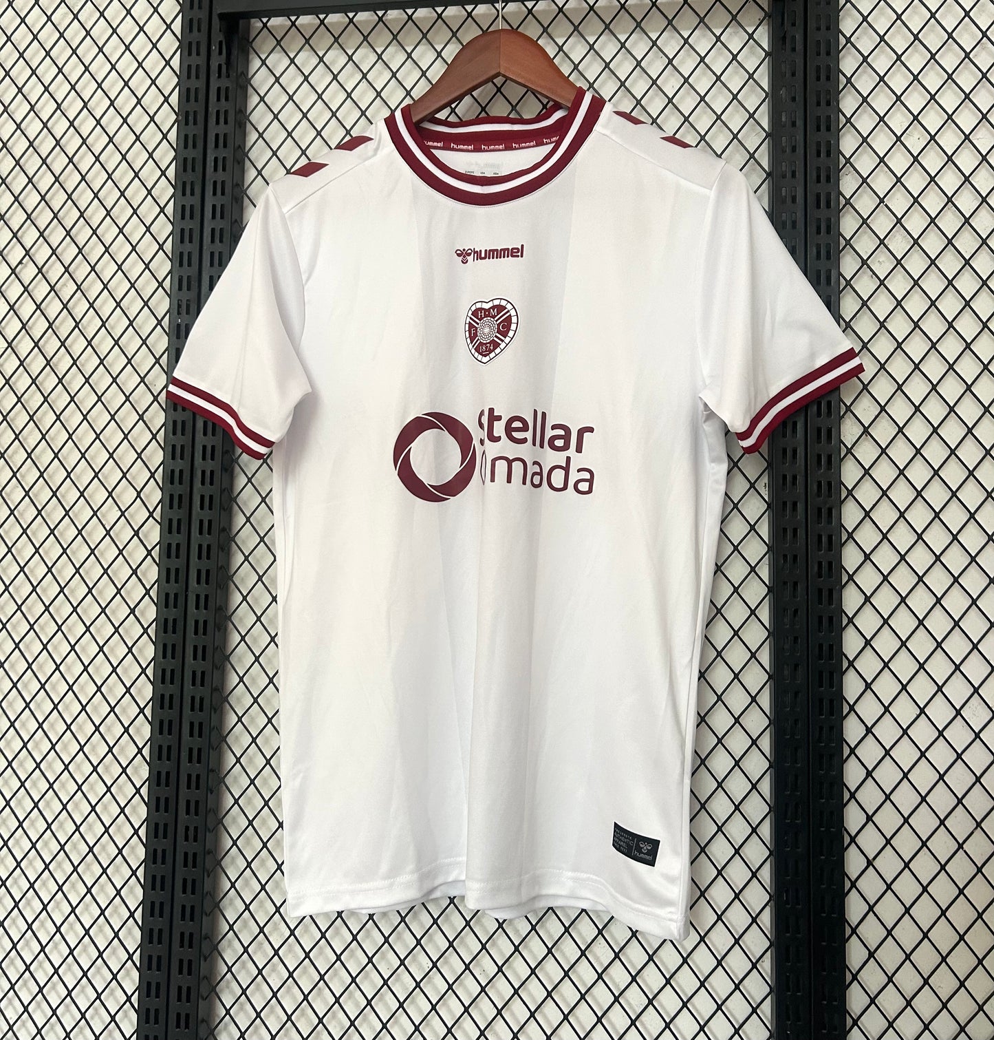 Camiseta Hearts of Midlothian Visitante Blanca 26/27 – Hummel