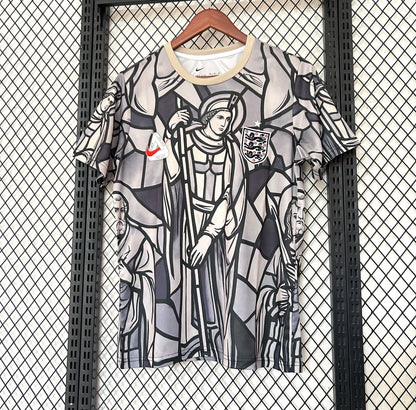 Camiseta Inglaterra 2025/2026 Edición Especial – Diseño Tipo Vitral