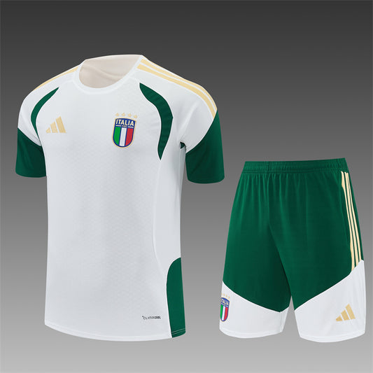 Conjunto Italia 2025/2026 – Equipación de Entrenamiento Blanca Premium