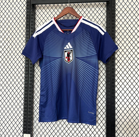 Camiseta Japón 2025/2026 Local – Azul Diseño Radial