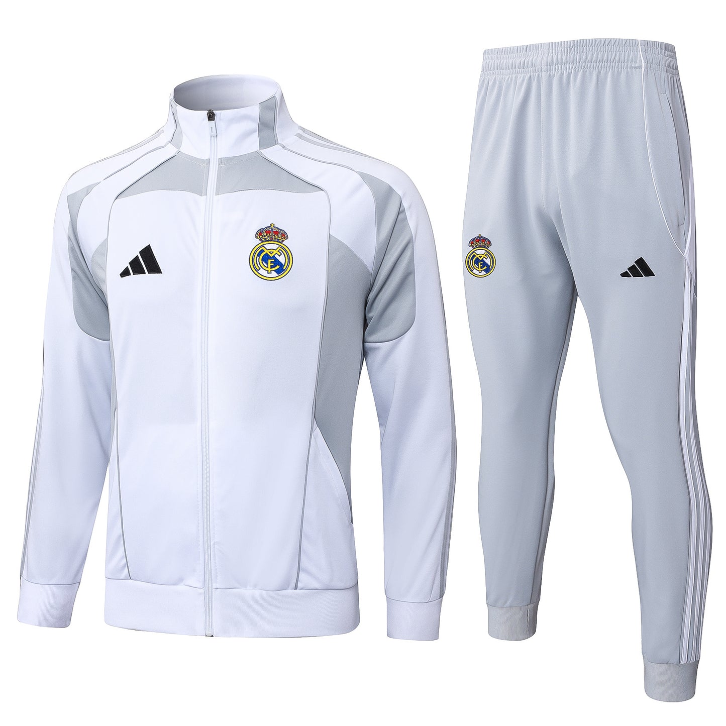 Chándal Real Madrid 2025/2026 – Blanco Perla Adidas