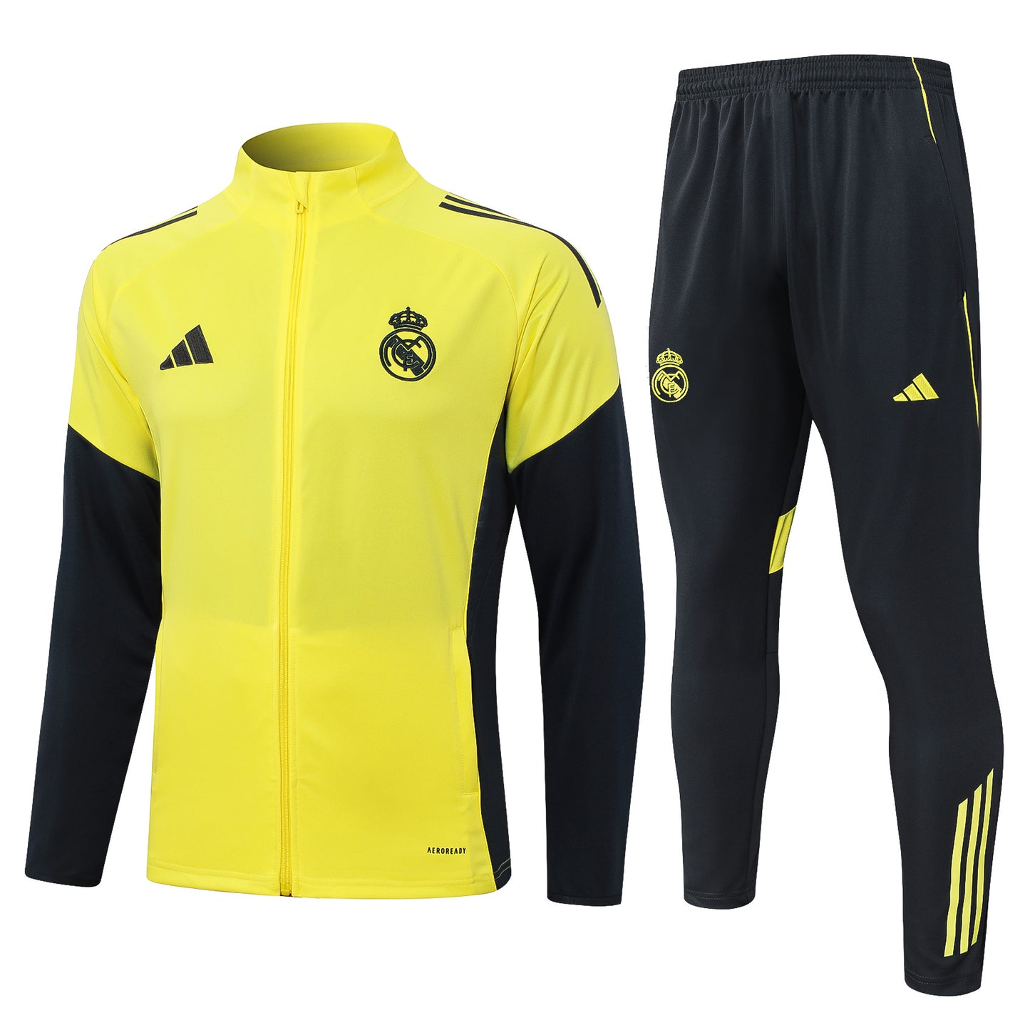 Chándal Real Madrid 2025/2026 – Edición Amarillo Neón