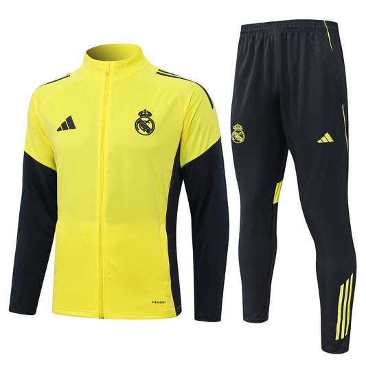 Chándal Real Madrid 2025/2026 – Edición Amarillo Neón