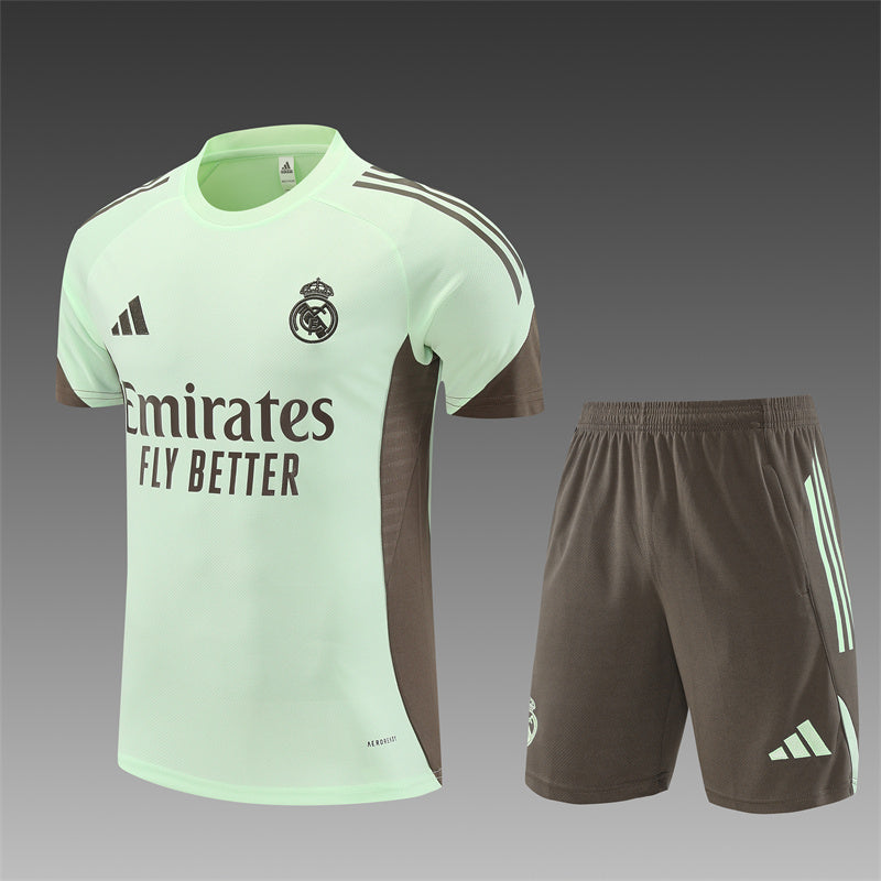 REAL MADRID – CONJUNTO DE ENTRENAMIENTO VERDE MENTA 2025/26