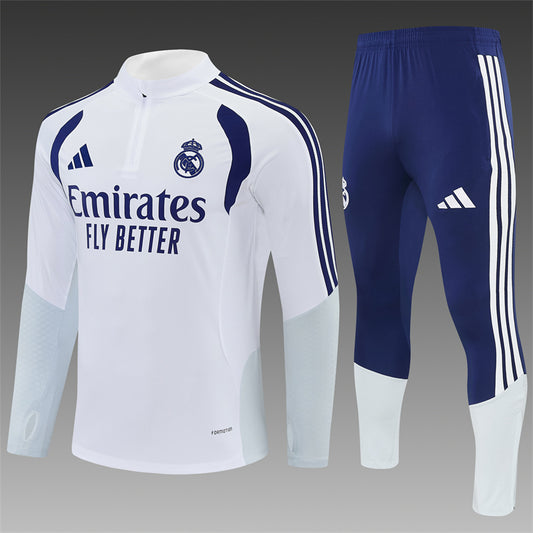 Conjunto Real Madrid 2026/2027 – Blanco Entrenamiento