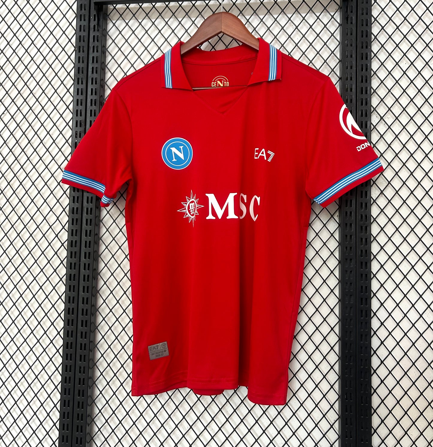 Camiseta Napoli Roja 2026/27 – EA7 – MSC