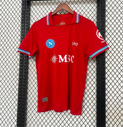 Camiseta Napoli Roja 2026/27 – EA7 – MSC