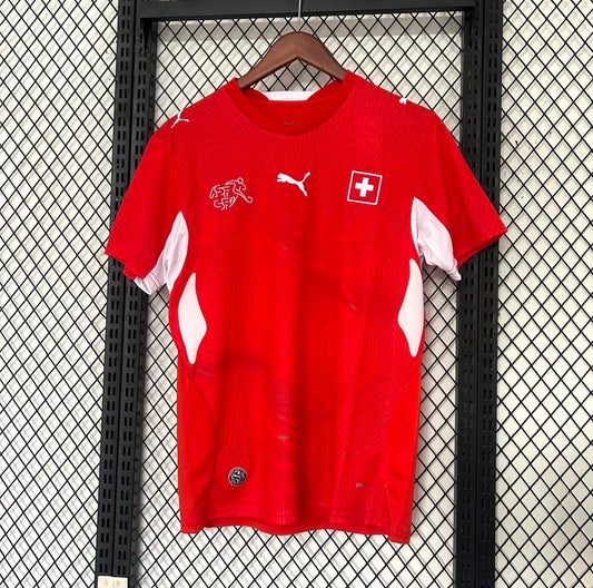 Camiseta Suiza 2025/2026 Local – Roja Oficial