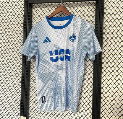 Camiseta Estados Unidos 2025/2026 Visitante – Blanca USA