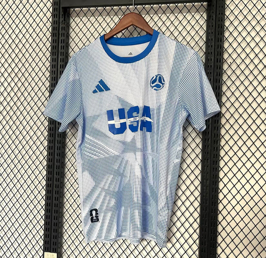 Camiseta Estados Unidos 2025/2026 Visitante – Blanca USA