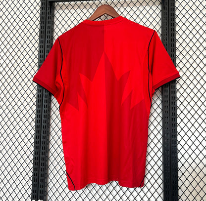 Camiseta Canadá 2025/2026 Local – Roja Oficial