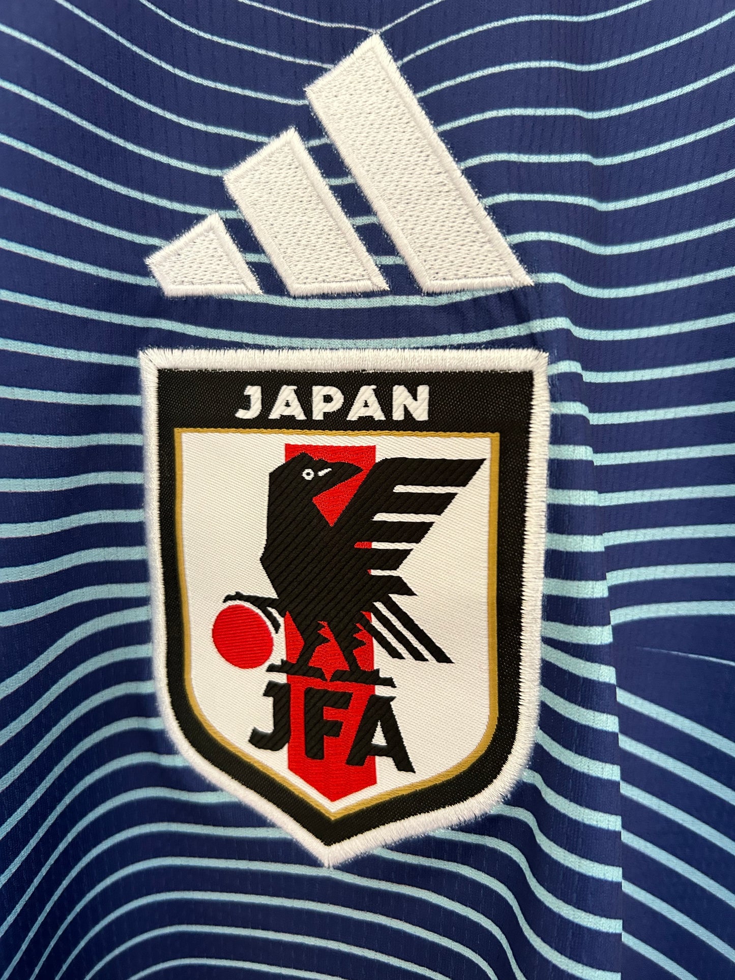 Camiseta Japón 2025/2026 Local – Azul Diseño Radial