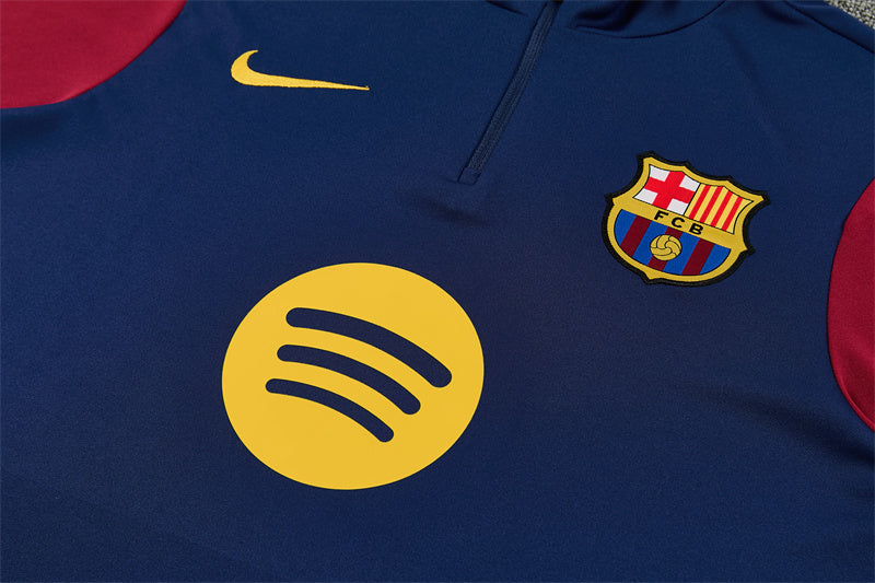 Chándal FC Barcelona Azul y Granate 2026/27 – Conjunto de Entrenamiento
