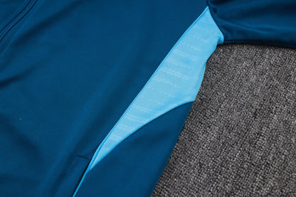 Chándal Juventus FC 2025/2026 – Azul Marino con Detalles Amarillos