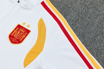 Chándal Selección Española Entrenamiento 2026/27 – Blanco, Azul Marino y Rojo
