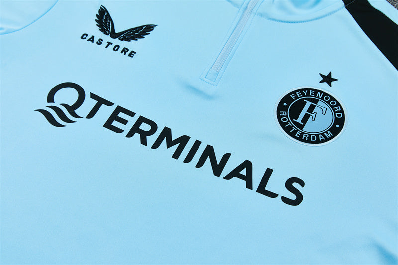 Chándal Feyenoord Rotterdam Entrenamiento – Celeste y Negro