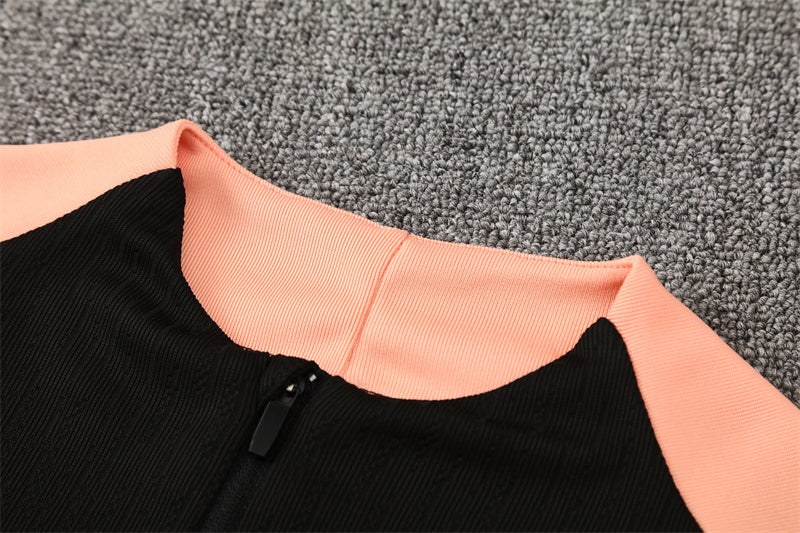 Francia – Chándal de Entrenamiento 2025/26 (Negro & Rosa palo)