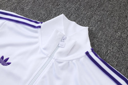 Chándal Real Madrid Retro Blanco y Morado 2025/2026