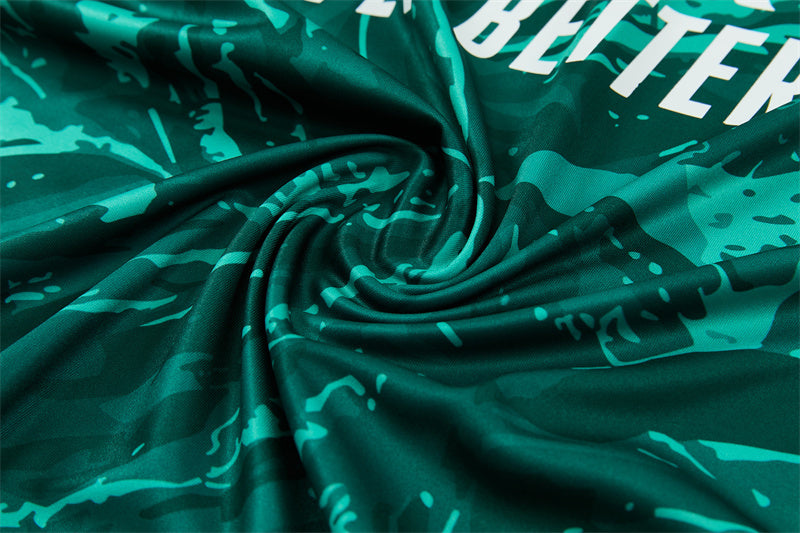 Conjunto Real Madrid 2026/2027 – Verde Estampado Entrenamiento