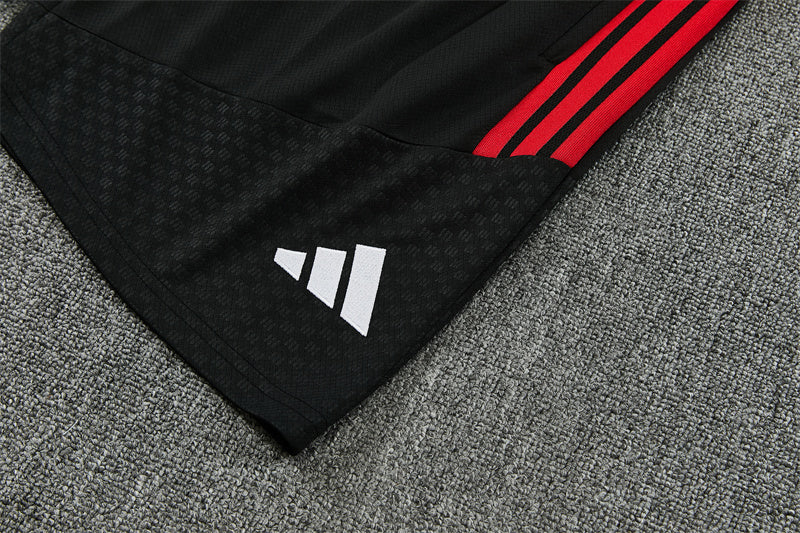 Conjunto Manchester United Entrenamiento Rojo y Negro 26/27