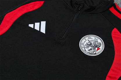 Chándal Ajax Entrenamiento – Negro y Rojo