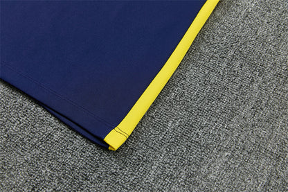 Conjunto Brasil 2026/2027 – Azul Oscuro/Amarillo Entrenamiento