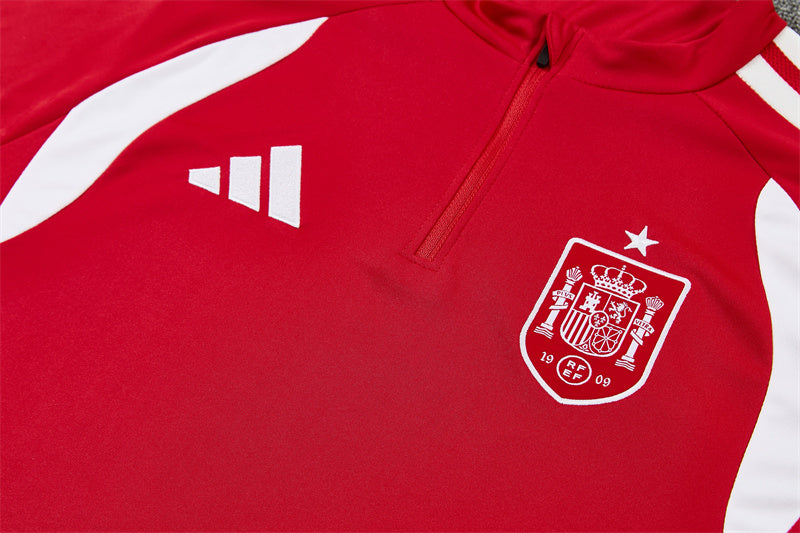 Conjunto España 2026/2027 – Rojo/Negro Entrenamiento