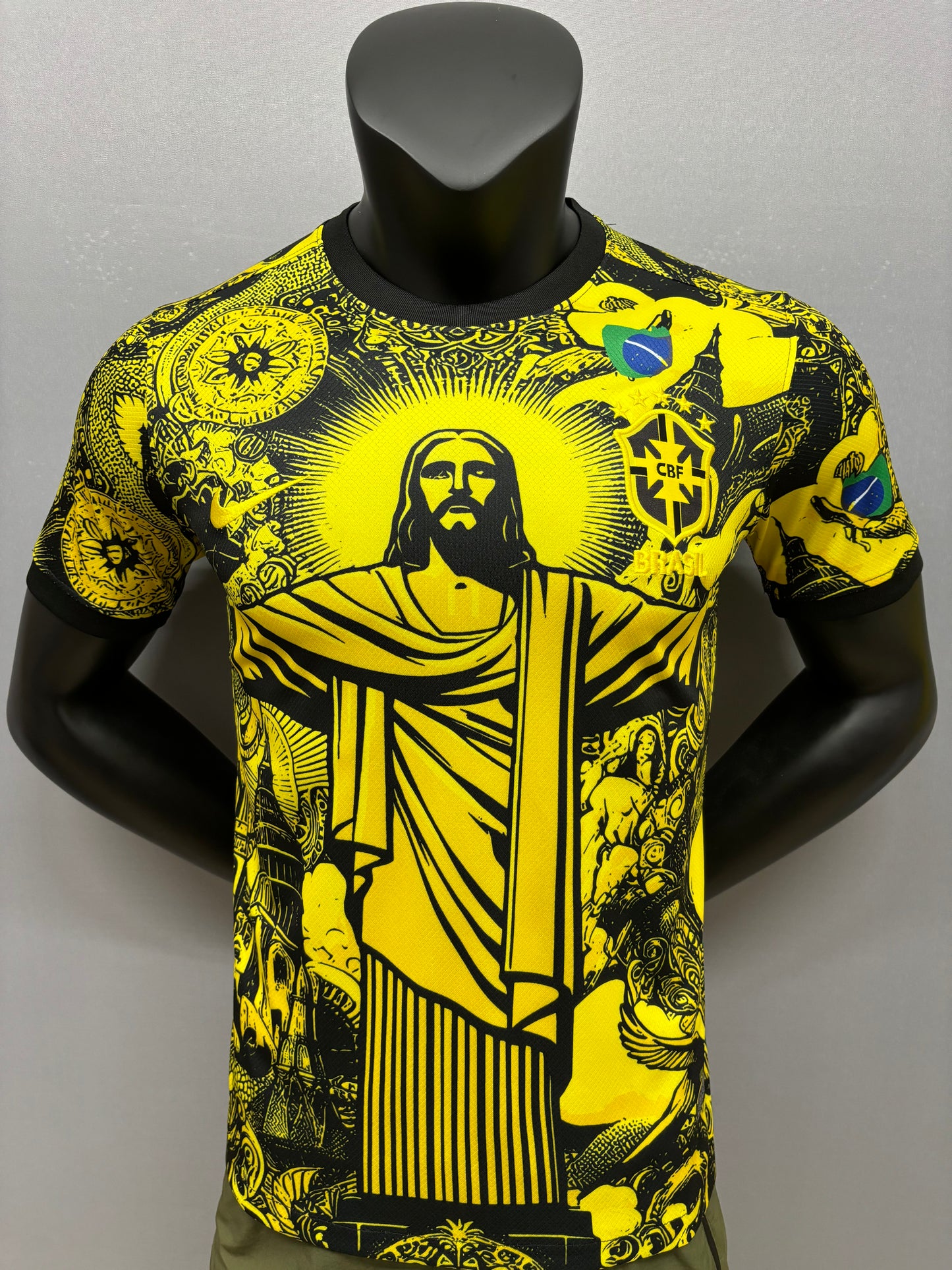 Camiseta Brasil Amarilla Edición Especial