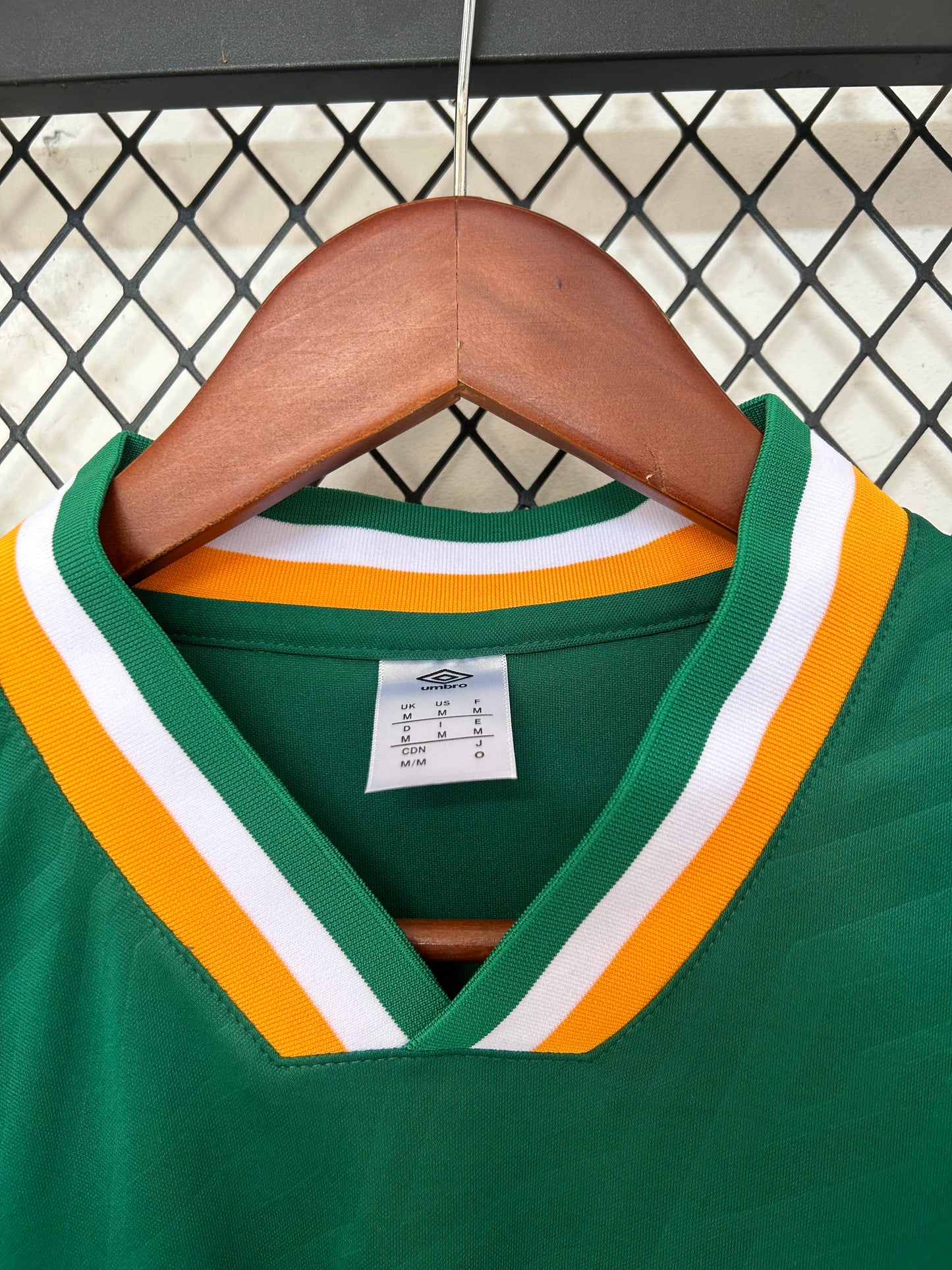 Camiseta Irlanda Retro 1990 – Verde Clásica