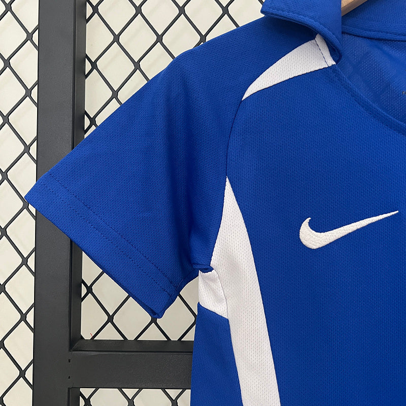 Conjunto Brasil Kids Nike – Alternativo Azul