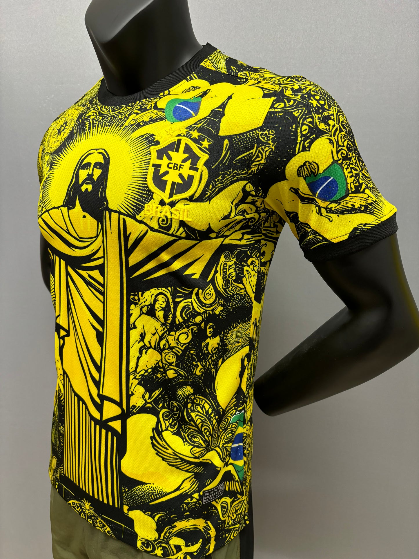 Camiseta Brasil Amarilla Edición Especial