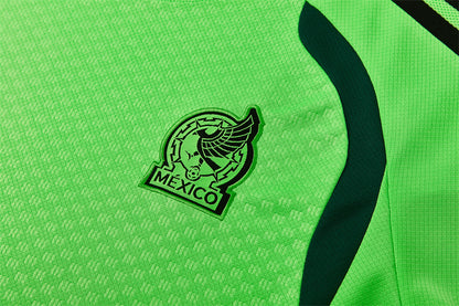 Conjunto México 2025/2026 – Equipación de Entrenamiento Verde Neón Premium