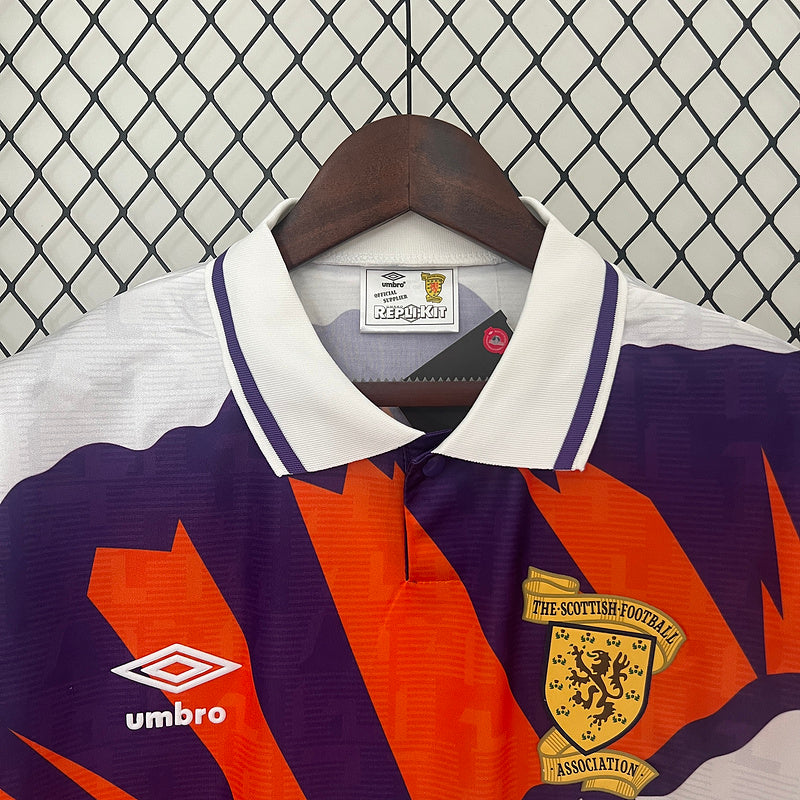 Camiseta Escocia Visitante 1994 – Umbro Retro
