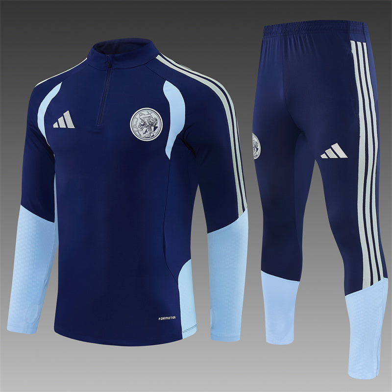 Chándal Ajax Azul Marino y Celeste – Adidas – Conjunto de Entrenamiento